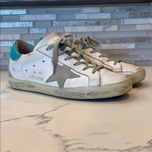 Golden Goose Superstar Turquoise